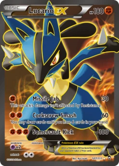 Lucario-EX 107/111 - Furious Fists Holofoil