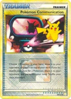 Pokemon Communication - 98/129 (League Promo) 98 - League Championship Cards Reverse Holofoil