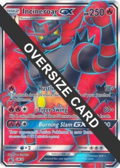 Incineroar GX - SM38 (SM Black Star Promo) SM38 - Jumbo Cards Holofoil