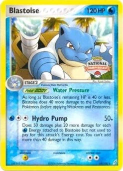 Blastoise - 14/100 (National Championships) 14 - League Championship Cards
