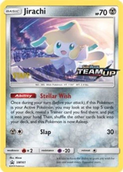 Jirachi - SM161 [Staff] SM161 - SM Promos Holofoil
