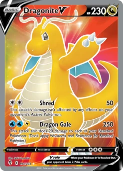Dragonite V 191/203 - Evolving Skies Holofoil