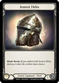 Ironrot Helm (WTR155) Welcome To Rathe 1st Edition Cold Foil