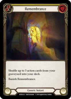 Remembrance (WTR163) Welcome To Rathe Unlimited Edition Rainbow Foil