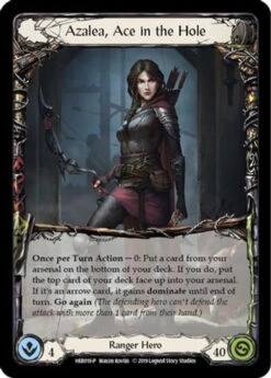 Azalea, Ace In The Hole (Rainbow) (HER018) Flesh And Blood: Promo Cards 1st Edition Rainbow Foil