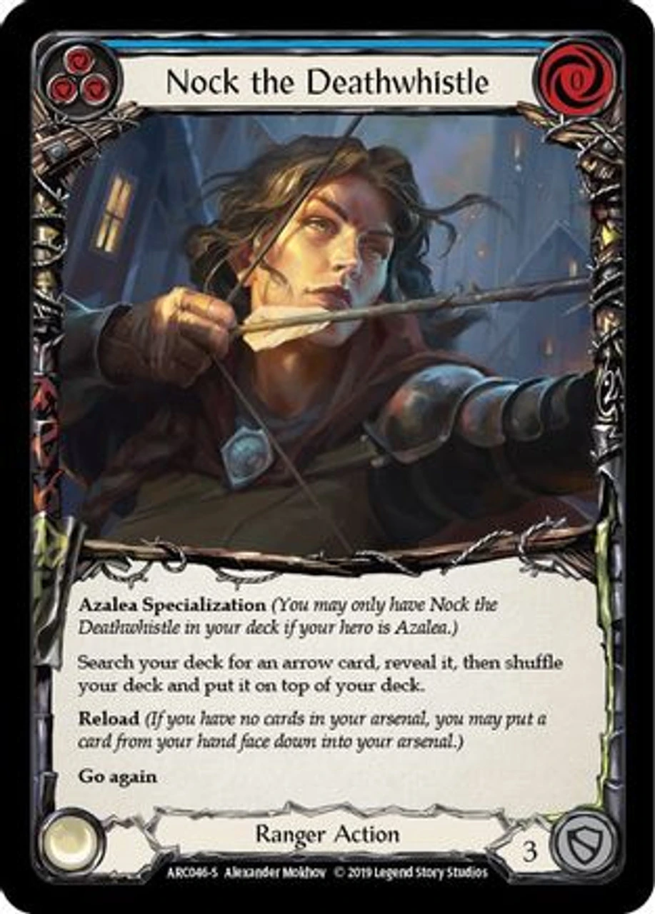 Nock The Deathwhistle (ARC046) Arcane Rising 1st Edition Rainbow Foil 1 Nock The Deathwhistle (ARC046) Arcane Rising 1st Edition Rainbow Foil