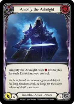 Amplify The Arknight (Red) (ARC094) Arcane Rising 1st Edition Rainbow Foil
