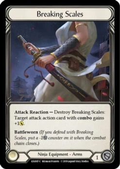 Breaking Scales (KSU007) Hero Deck: Katsu 1st Edition