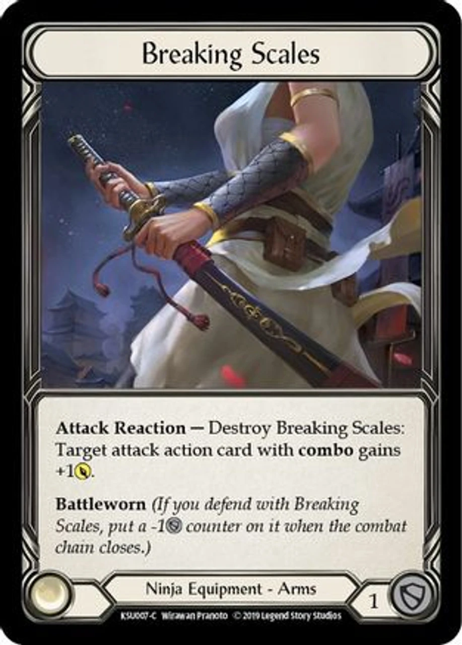 Breaking Scales (KSU007) Hero Deck: Katsu 1st Edition 1 Breaking Scales (KSU007) Hero Deck: Katsu 1st Edition