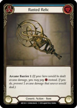 Rusted Relic (ARC163) Arcane Rising 1st Edition Rainbow Foil