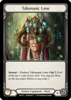 Talismanic Lens (ARC151) Arcane Rising 1st Edition Cold Foil