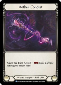 Aether Conduit (CRU160) Crucible Of War 1st Edition Cold Foil