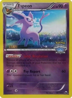 Espeon - 48/108 (National Championships) [Staff] 48 - League Championship Cards Reverse Holofoil