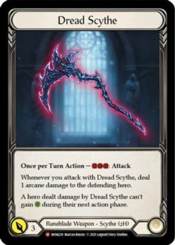 Dread Scythe (MON229) Monarch 1st Edition Cold Foil