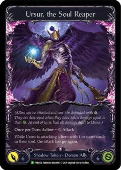 Ursur, The Soul Reaper (FAB022) Flesh And Blood: Promo Cards Cold Foil