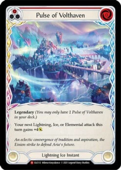 Pulse Of Volthaven (ELE112) Tales Of Aria 1st Edition Cold Foil