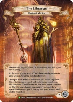 The Librarian (FAB043) Flesh And Blood: Promo Cards Rainbow Foil