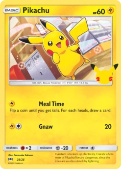 Pikachu 25/25 - McDonalds Collection 2021 Holofoil