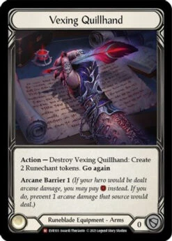 Vexing Quillhand (EVR103) Everfest 1st Edition Cold Foil