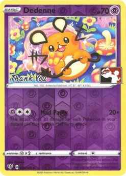 Dedenne - 78/189 (Pokemon League) [Thank You] 78 - League Championship Cards Reverse Holofoil