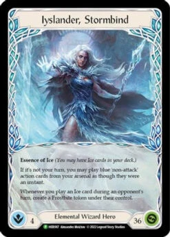 Iyslander, Stormbind (HER067) Flesh And Blood: Promo Cards Rainbow Foil