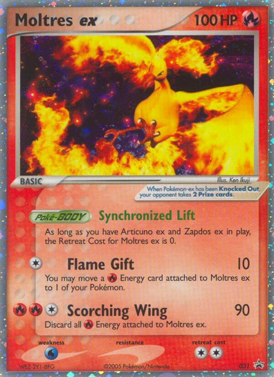 Moltres Ex 31/40 - Nintendo Black Star Promos Holofoil 1 Moltres Ex 31/40 - Nintendo Black Star Promos Holofoil