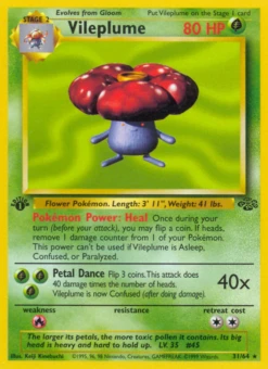 Vileplume 31/64 - Jungle 1st Edition