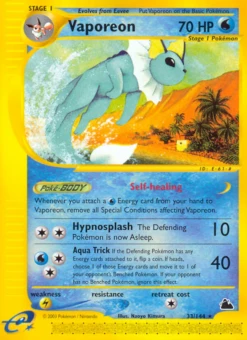 Vaporeon 33/144 - Skyridge