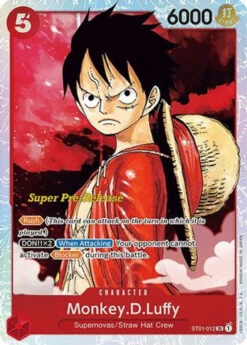 Bandai Monkey.D.Luffy (ST01-012) Super Pre-Release Starter Deck 1: Straw Hat Crew Foil