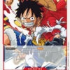 Bandai Monkey.D.Luffy (Super Pre-Release) [Participant] (P-001) One Piece Promotion Cards
