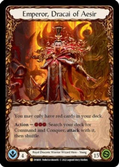 Emperor, Dracai Of Aesir (DYN001) Dynasty Cold Foil