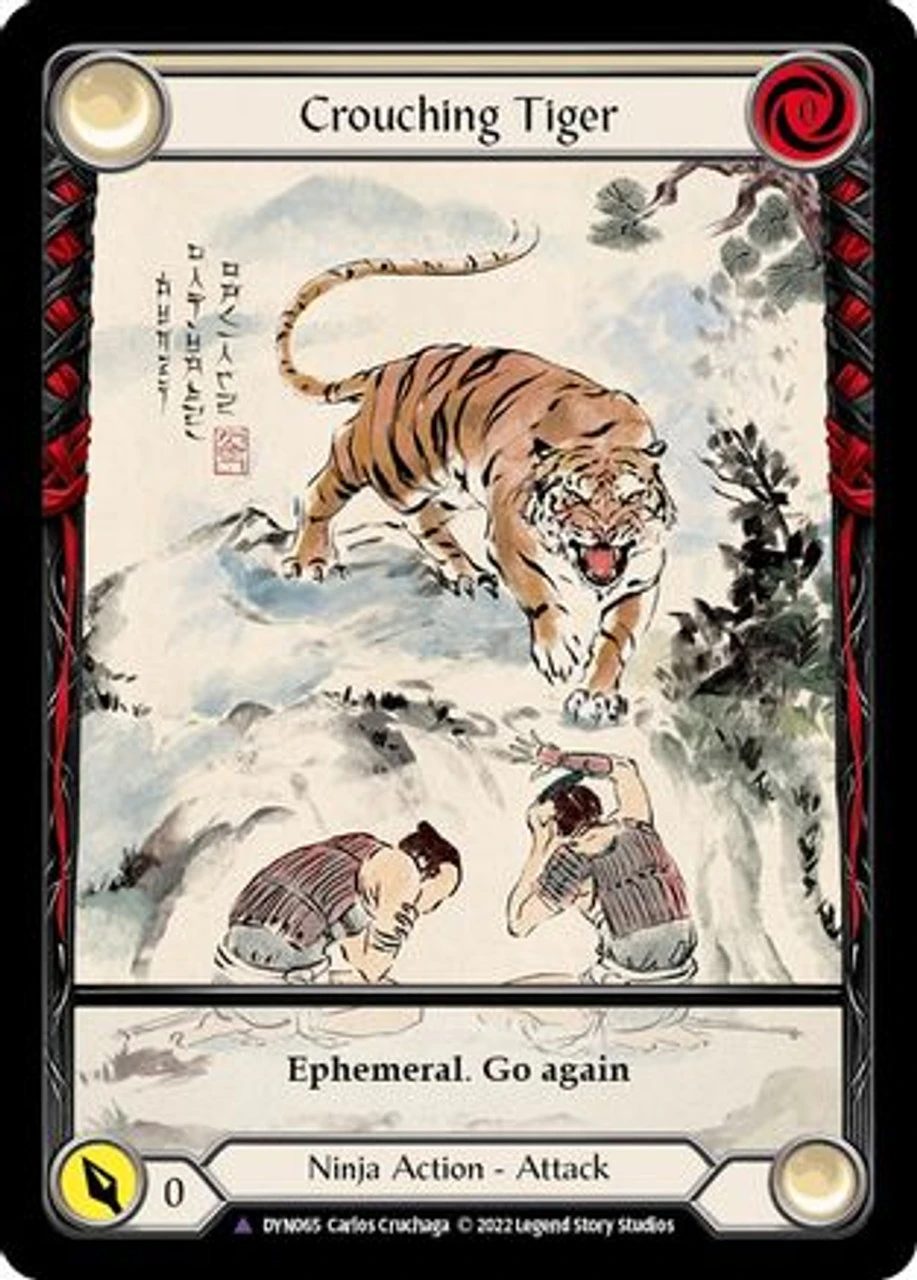 Crouching Tiger (Marvel) (DYN065) Dynasty Cold Foil 1 Crouching Tiger (Marvel) (DYN065) Dynasty Cold Foil