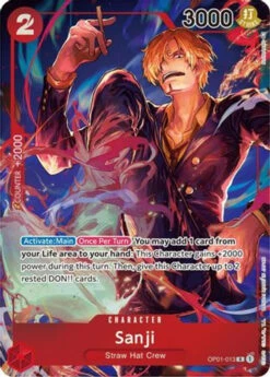 Bandai Sanji (Parallel) (OP01-013) Romance Dawn Foil