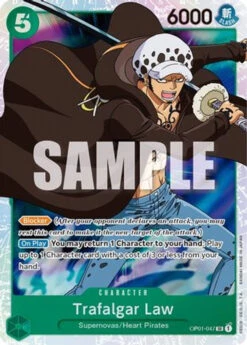 Bandai Trafalgar Law (OP01-047) Romance Dawn Foil