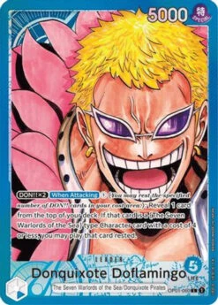 Bandai Donquixote Doflamingo (Parallel) (OP01-060) Romance Dawn Foil