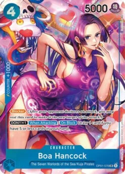 Bandai Boa Hancock (Parallel) (OP01-078) Romance Dawn Foil