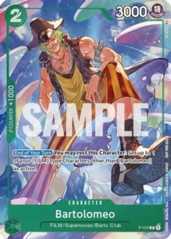 Bandai Bartolomeo (Event Pack Vol. 1) (P-029) One Piece Promotion Cards Foil