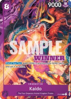 Bandai Kaido (Winner Pack Vol. 1) (P-010) One Piece Promotion Cards