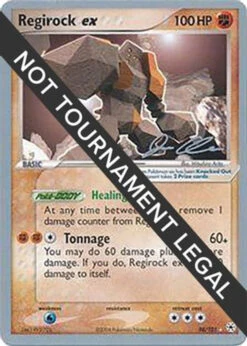 Regirock Ex - 2006 (Jason Klaczynski) 98 - World Championship Decks