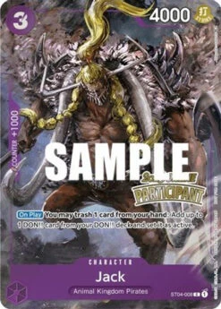 Bandai Jack (Online Regional 2023) [Participant] (ST04-008) One Piece Promotion Cards Foil