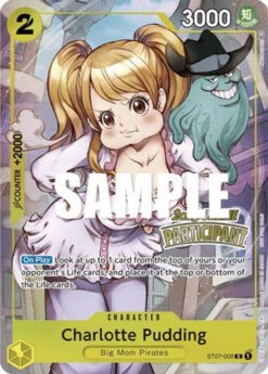 Bandai Charlotte Pudding (Online Regional 2023) [Participant] (ST07-008) One Piece Promotion Cards Foil
