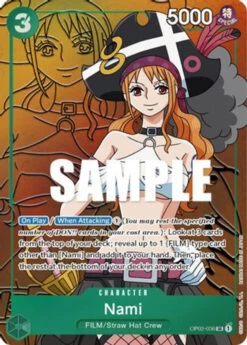 Bandai Nami (Alternate Art) (OP02-036) Paramount War Foil