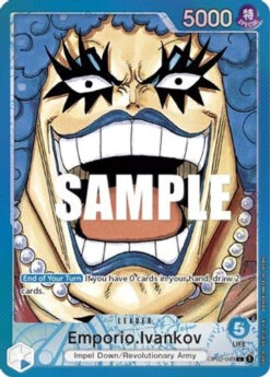 Bandai Emporio.Ivankov (Alternate Art) (OP02-049) Paramount War Foil