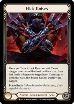 Flick Knives (OUT139) Outsiders Cold Foil