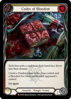 Codex Of Bloodrot (OUT159) Outsiders Rainbow Foil