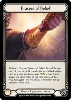 Bracers Of Belief (AZL006) Blitz Deck: Outsiders - Azalea