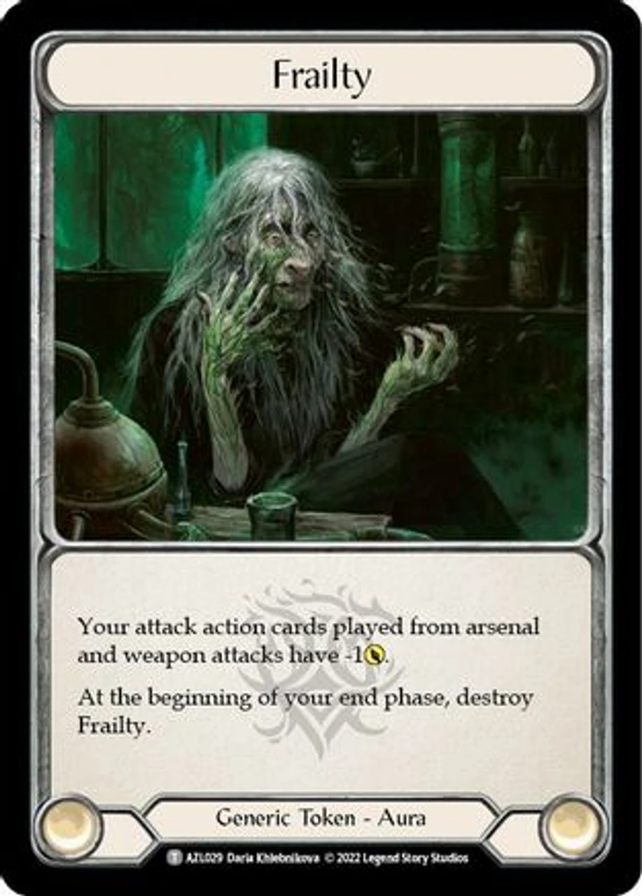 Frailty (AZL029) Blitz Deck: Outsiders - Azalea 1 Frailty (AZL029) Blitz Deck: Outsiders - Azalea