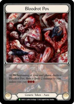 Bloodrot Pox (FAB133) Flesh And Blood: Promo Cards Rainbow Foil