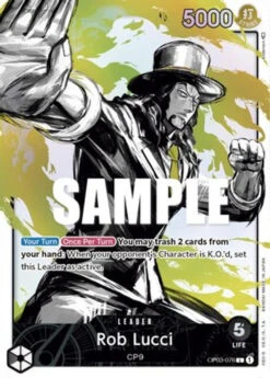 Bandai Rob Lucci (Alternate Art) (OP03-076) Pillars Of Strength Foil