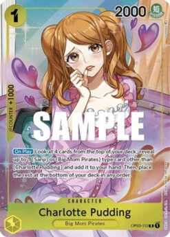 Bandai Charlotte Pudding (Alternate Art) (OP03-112) Pillars Of Strength Foil
